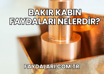 Bakır Kabın Faydaları Nelerdir?