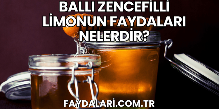 Ballı Zencefilli Limonun Faydaları Nelerdir?