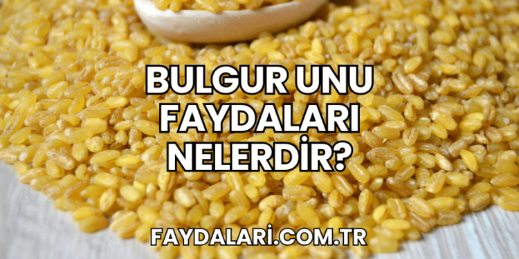 Bulgur Unu Faydaları Nelerdir?