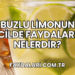 Buzlu Limonun Cilde Faydaları Nelerdir?