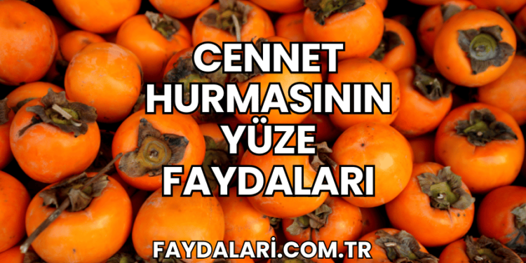 Cennet Hurmasının Yüze Faydaları