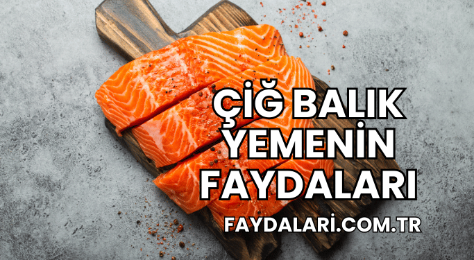 Çiğ Balık Yemenin Faydaları