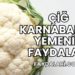 Çiğ Karnabahar Yemenin Faydaları