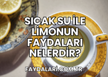 Sıcak Su ile Limonun Faydaları Nelerdir?