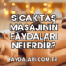 Sıcak Taş Masajının Faydaları Nelerdir