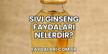 Sıvı Ginseng Faydaları Nelerdir?