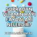 Supradyn Vitamin Hapı Faydaları Nelerdir?