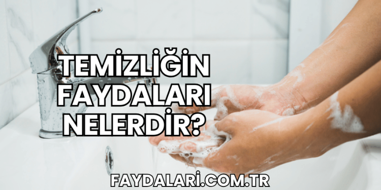 Temizliğin Faydaları Nelerdir?