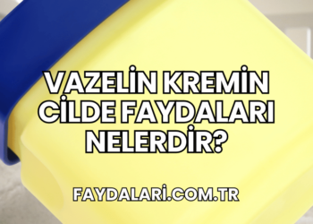 Vazelin Kremin Cilde Faydaları Nelerdir?