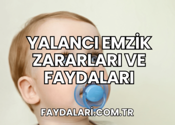 Yalancı Emzik Zararları ve Faydaları
