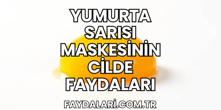 Yumurta Sarısı Maskesinin Cilde Faydaları