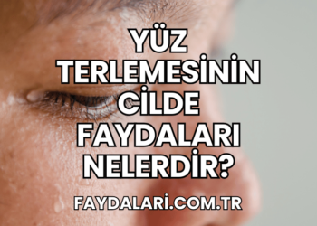 Yüz Terlemesinin Cilde Faydaları Nelerdir?