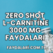 Zero Shot L-Carnitine 3000 mg Faydaları