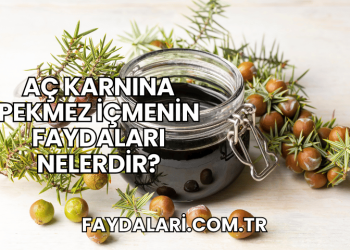 Aç Karnına Pekmez İçmenin Faydaları Nelerdir?