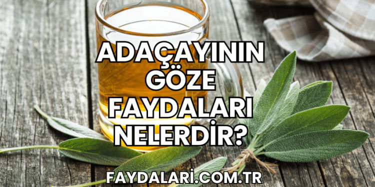 Adaçayının Göze Faydaları Nelerdir?