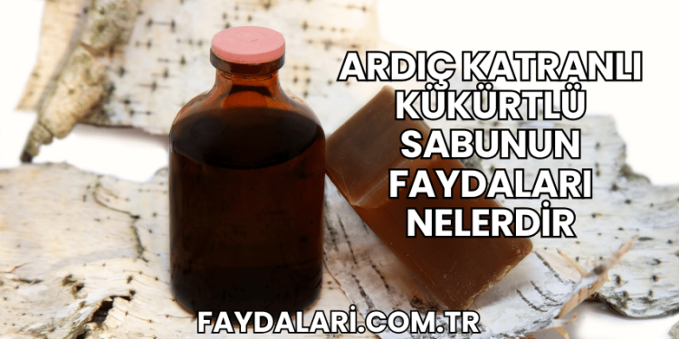 Ardıç Katranlı Kükürtlü Sabunun Faydaları Nelerdir