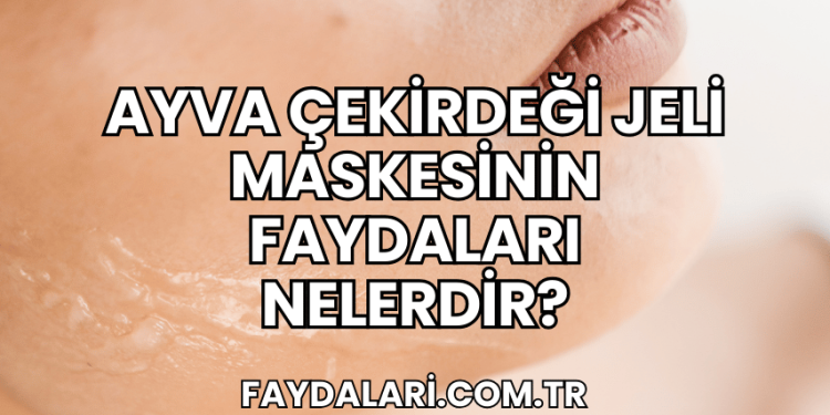 Ayva Çekirdeği Jeli Maskesinin Faydaları Nelerdir?