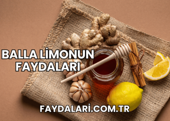 Bal ve Limon Suyunun Faydaları