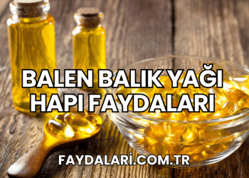 Balen Balık Yağı Hapı Faydaları
