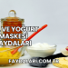 Bal ve Yoğurt Maskesi Faydaları