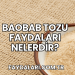 Baobab Tozu Faydaları Nelerdir?
