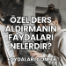 Özel Ders Aldırmanın Faydaları Nelerdir?