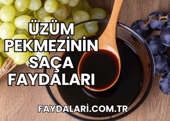 Üzüm Pekmezinin Saça Faydaları