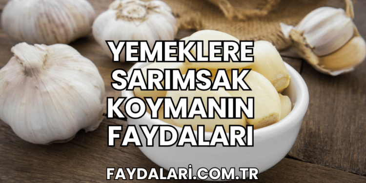 Yemeklere Sarımsak Koymanın Faydaları