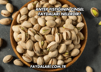 Antep Fıstığının Cinsel Faydaları Nelerdir?