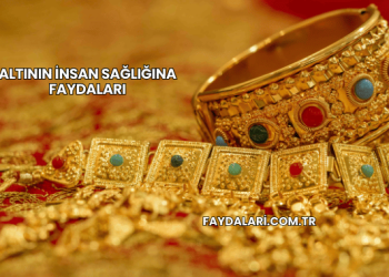 Altının İnsan Sağlığına Faydaları