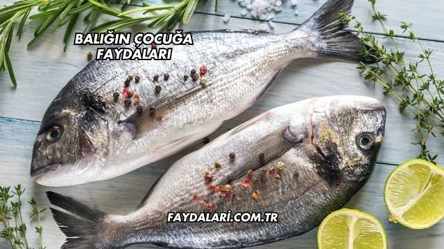 Balığın Çocuğa Faydaları
