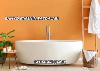 Banyo Etmenin Faydaları