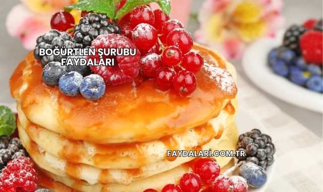 Böğürtlen Şurubu Faydaları