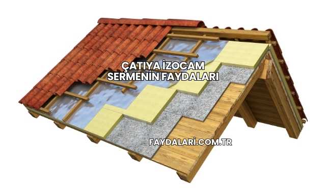 Çatıya İzocam Sermenin Faydaları
