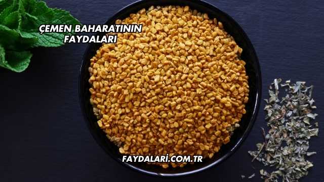 Çemen Baharatının Faydaları
