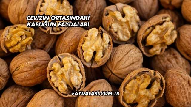 Cevizin Ortasındaki Kabuğun Faydaları