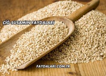 Çiğ Susamın Faydaları