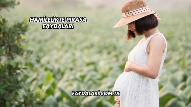 Hamilelikte Pırasa Faydaları