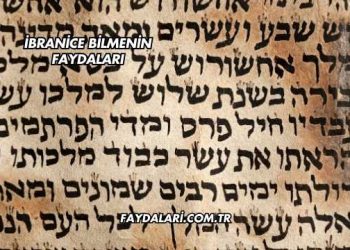 İbranice Bilmenin Faydaları