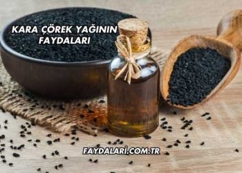 Kara Çörek Yağının Faydaları