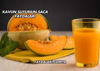 Kavun Suyunun Saça Faydaları