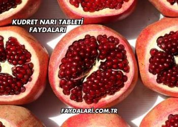 Kudret Narı Tableti Faydaları