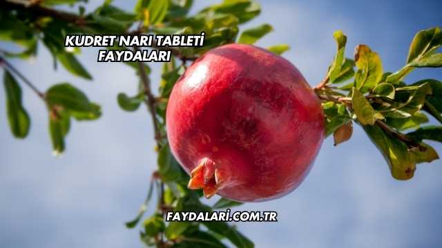 Kudret Narı Tableti Faydaları