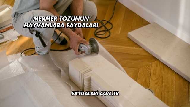 Mermer Tozunun Hayvanlara Faydaları