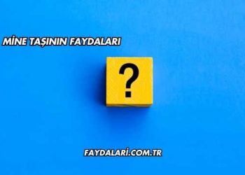 Mine Taşının Faydaları