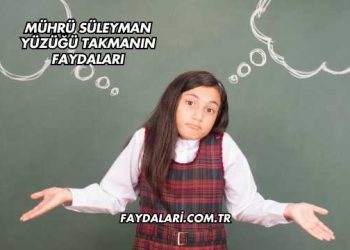 Mührü Süleyman Yüzüğü Takmanın Faydaları