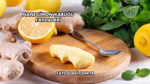 Nane Limon Kabuğu Faydaları