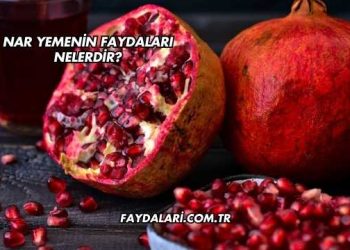 Nar Yemenin Faydaları Nelerdir?
