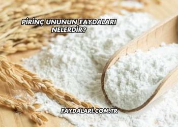 Pirinç Ununun Faydaları Nelerdir?