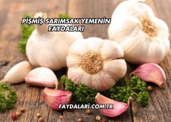 Pişmiş Sarımsak Yemenin Faydaları